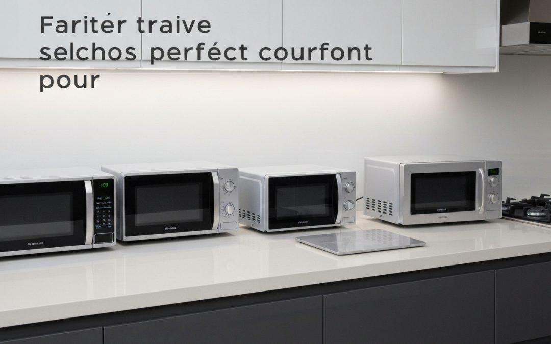 Trouver le four à micro-ondes idéal pour satisfaire vos attentes